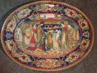 Why this Italian majolica charger may represent a recurring dream