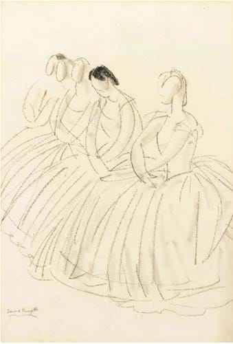 Dancers by Laura Knight 