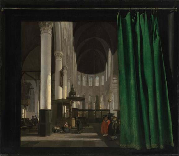 Emanuel de Witte’s 'Interior of the Oude Kerk, Amsterdam' 