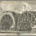 Blackfriars Bridge under construction