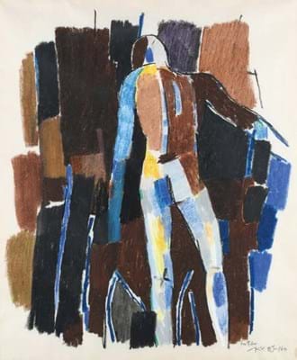 Standing figure by Keith Vaughan