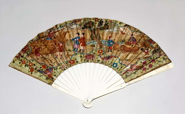 Art Antiques London Chinese fan
