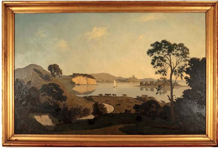 'A Dorset Landscape' by Algernon Newton
