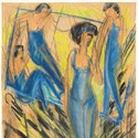 Ernst Ludwig Kirchner pastel