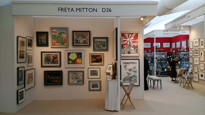 Freya Mitton at Art Antiques London 