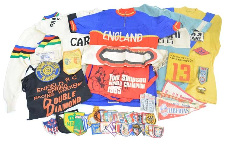 Tom Simpson collection at auction