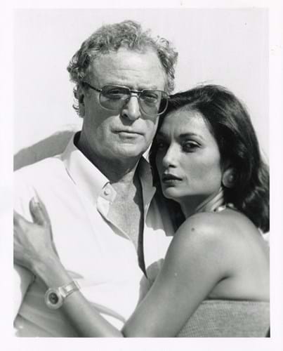 Sir Michael Caine and Lady Shakira Caine.