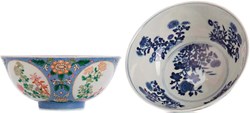 Chinese porcelain in demand as medallion bowls bid to 260-times estimate in Glasgow