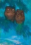 The web shop window: symbolist's painting of owls