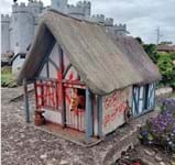 Banksy goes on spraycation to a model village