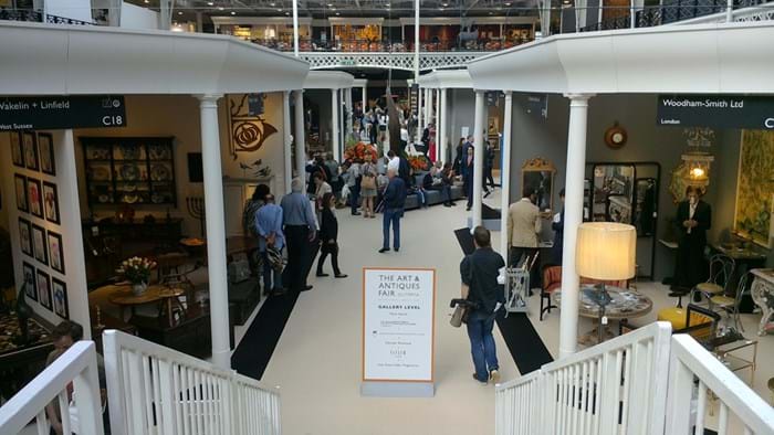 Opening day Art & Antiques Fair, Olympia