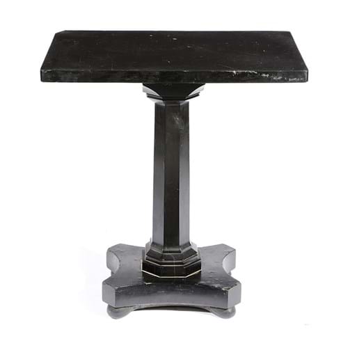 Parrot coal occasional table