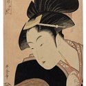 Portrait print by Kitagawa Utamaro