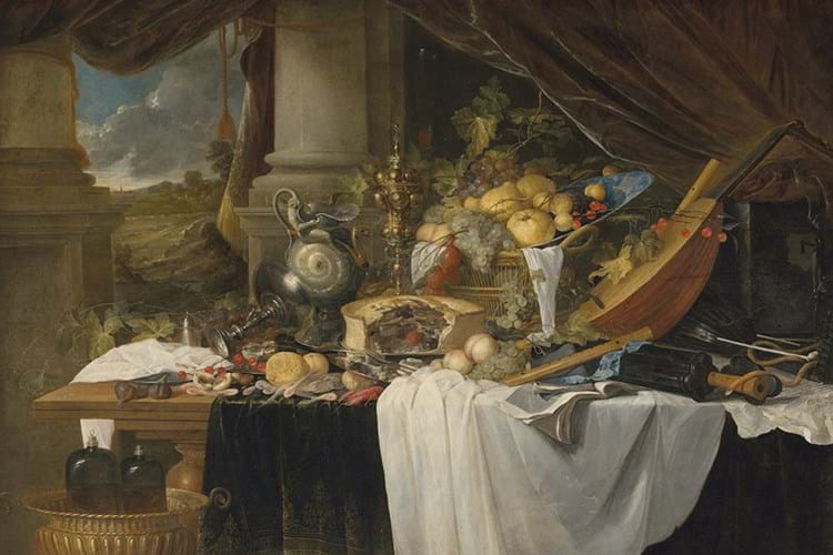 A Banquet Still Life by Jan Davidsz de Heem