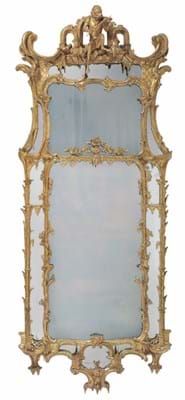 giltwood mirror from John Carroll Olympia