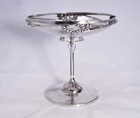 Silver tazza from Peartree 