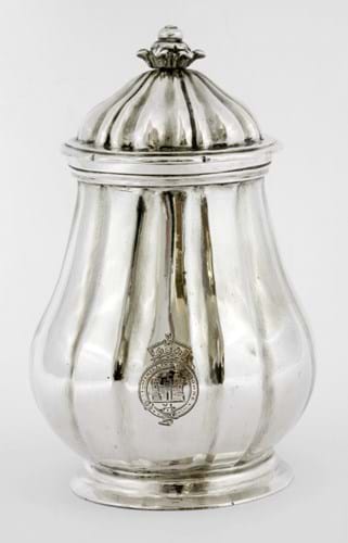 Maltese silver jar at Sworders