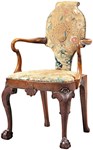 Buyer shells out for Georgian armchair