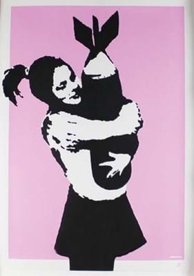 Banksy's Bomb Hugger