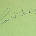 Roald Dahl signature Peter Harrington 