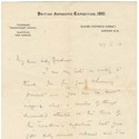 Letter from Robert Falcon Scott