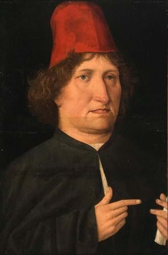 Flemish school portrait