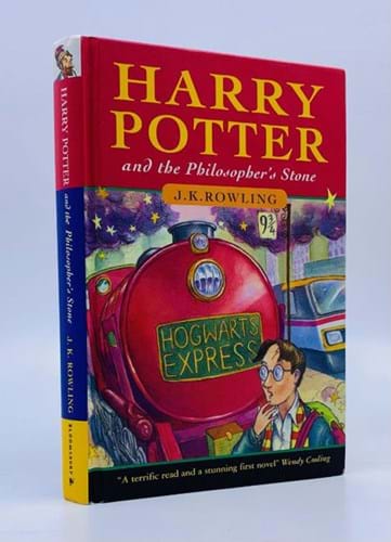 First Edition Of Harry Potter And The Philosophers Stone 