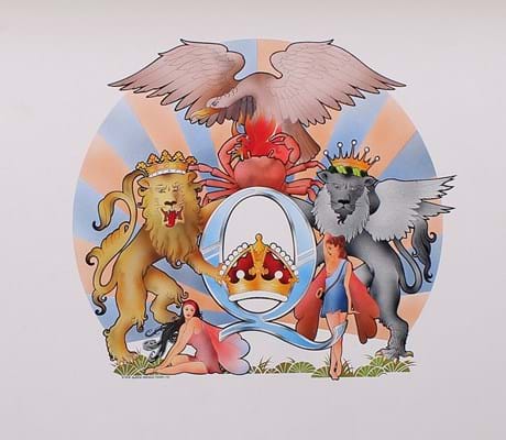 Queen’s A Day at the Races album artwork