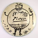 Picasso for Madoura Pottery charger