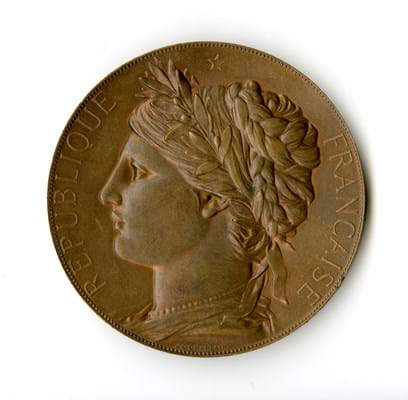 Bronze Paris medal