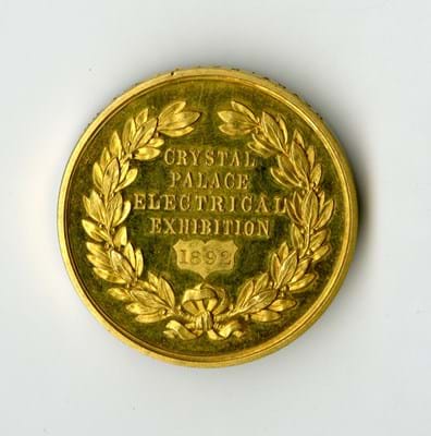 Crystal Palace Electrical Exhibition medal