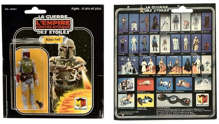 Boba Fett Star Wars figure auction record