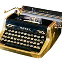 Ian Fleming gold typewriter Christie's 