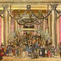 Peepshow showing Masquerade, Haymarket, published by S&J Fuller, London, c.1826 (c) Victoria and Albert Museum, London. Photographer - Dennis Crompton.jpg