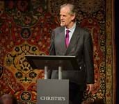 Robinson retires from the Christie’s rostrum