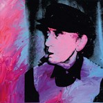 Man Ray by his mate Warhol