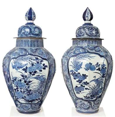 Japanese Edo period vases