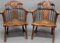 Pair of Windsor Chairs sets a furniture puzzle