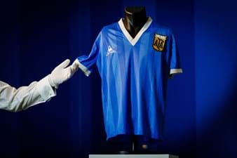 Diego Maradona’s shirt from the 1986 World Cup
