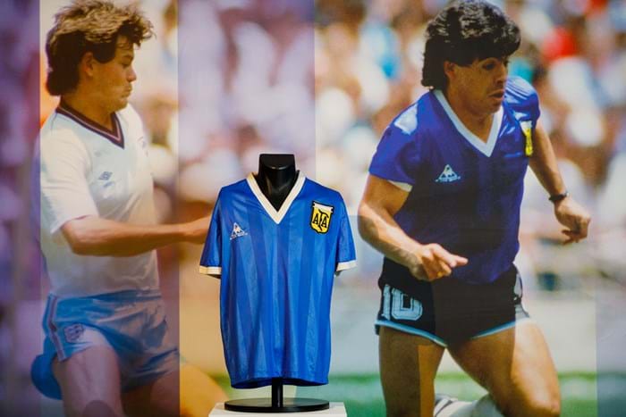 Maradona’s shirt