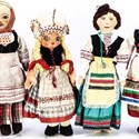 Dolls made by Bergen-Belsen victims after liberation