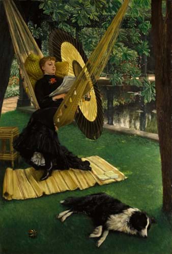 The Hammock by James Tissot