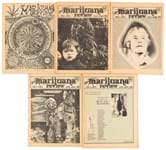 Two US previews including a collection of issues of The Marijuana Review