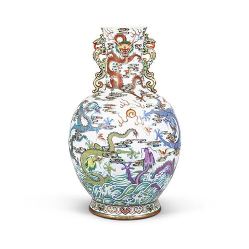 Qianlong vase