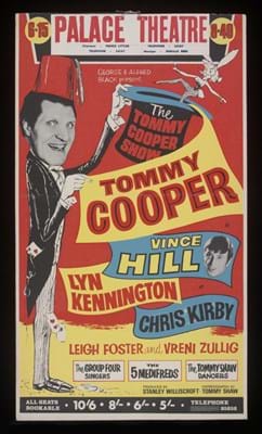 Tommy Cooper Blackpool poster
