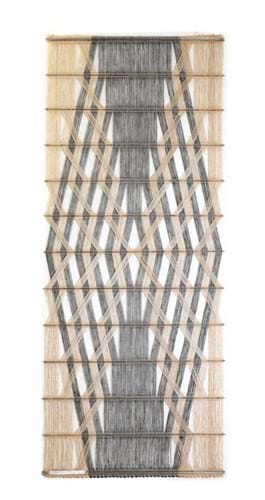 Microgauze wall-hanging by Peter Collingwood