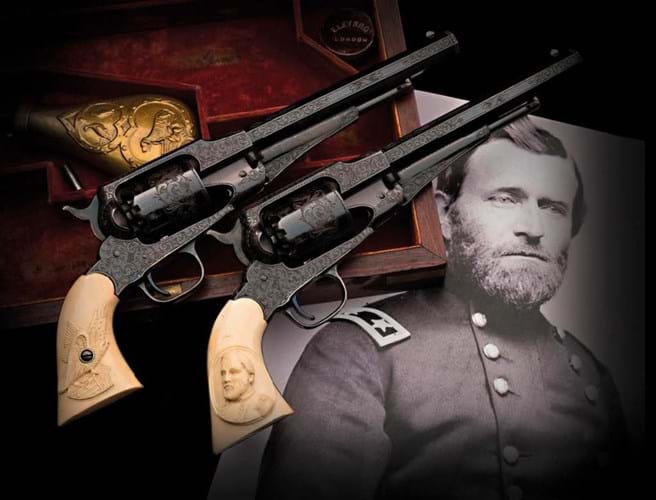 Revolvers presented to Ulysses S Grant