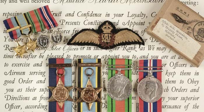 Battle Of Britain Pilot's Medal Group