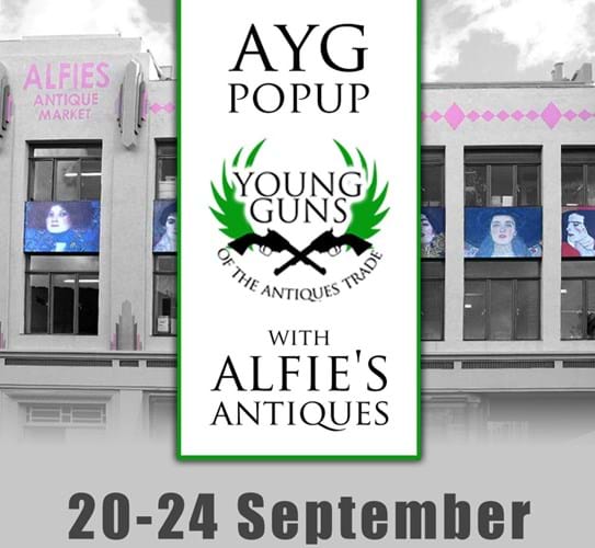 AYG team up with Alfies Antiques