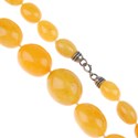 Amber bead necklace at Fellows auction